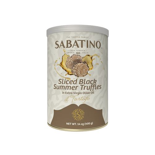 Wholesale Sabatino Sabatino Tartufi Black Summer Truffle Slices 14oz- Bulk