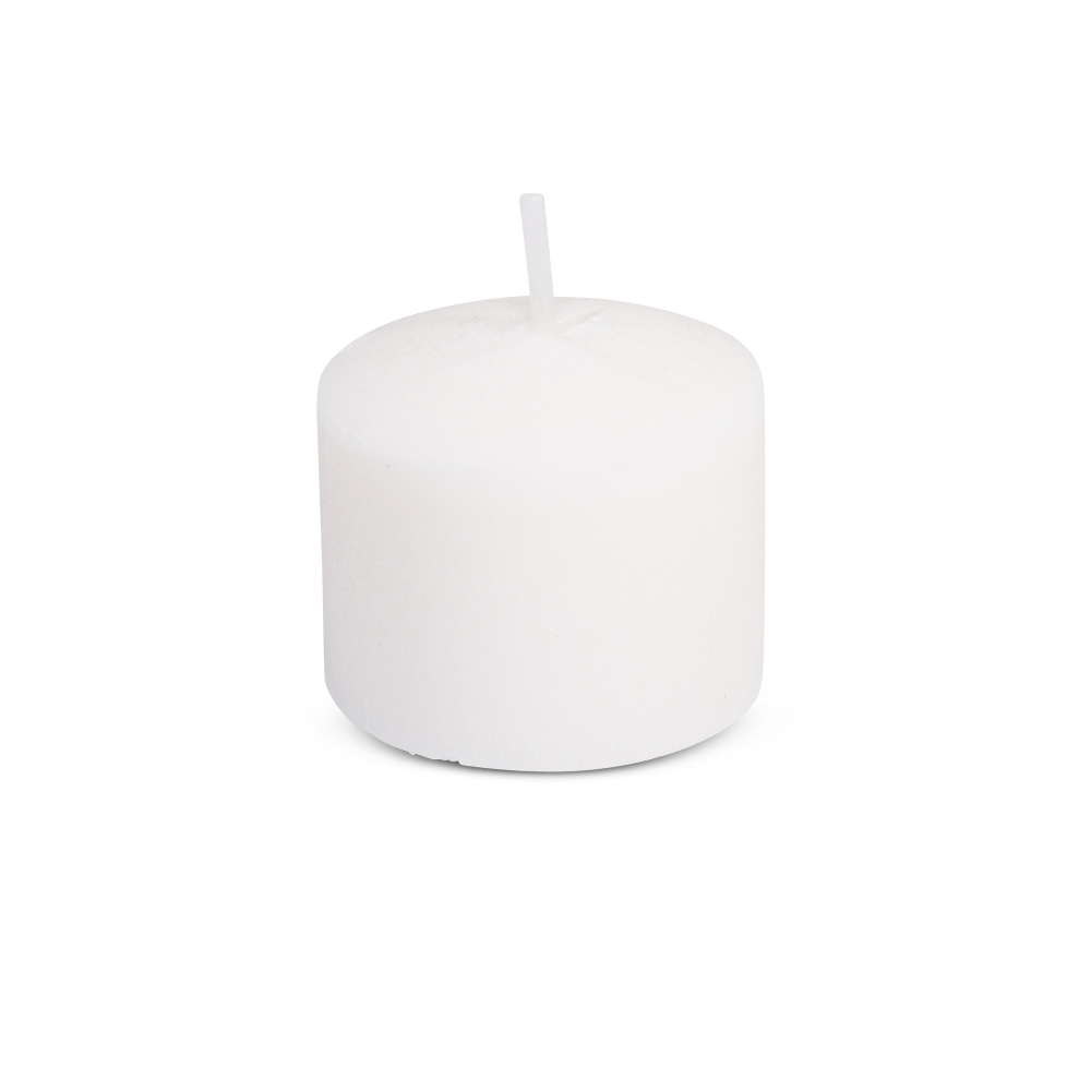 Wholesale Leo Light Case 10 Hour White Votive Candle- Bulk