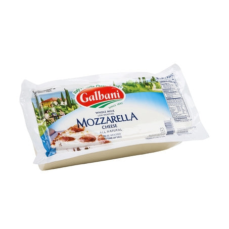 Wholesale Galbani Each Whole Milk Mozzarella Cheese Loaf- Bulk