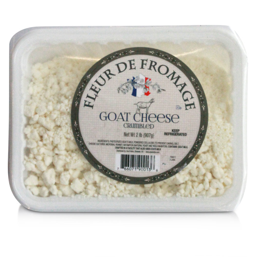 Wholesale Fleur Fromage Each Crumbled Goat Cheese- Bulk