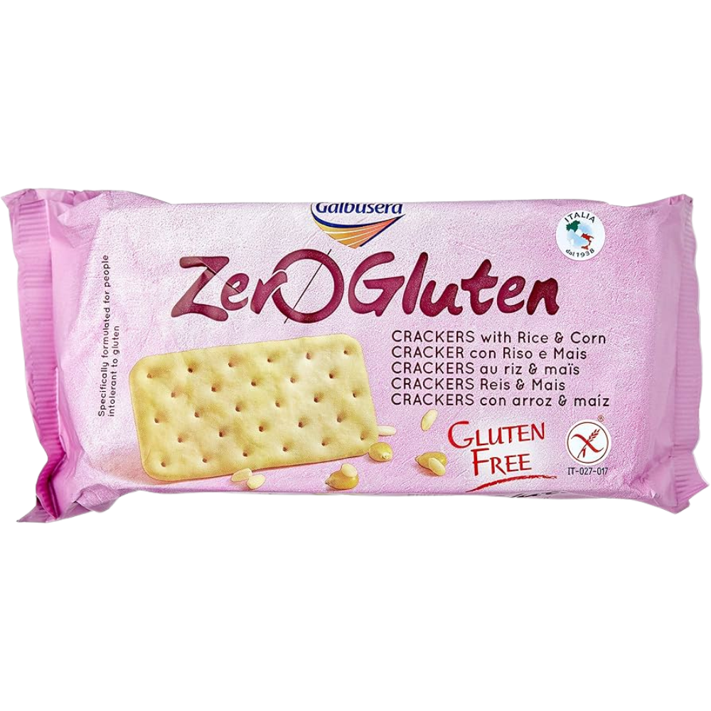Wholesale Galbusera Case Gluten Free Crackers Zerograno- Bulk
