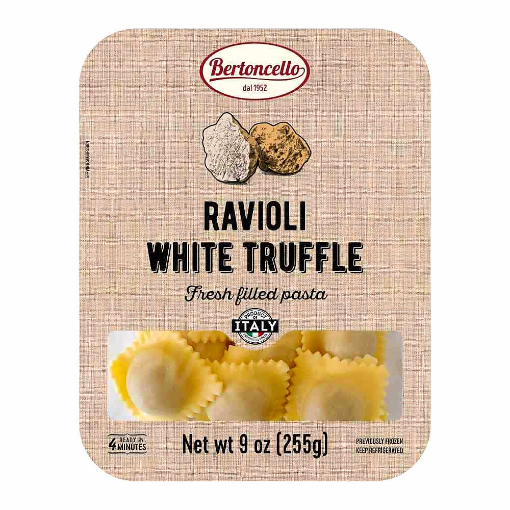 Wholesale Bertoncello Ravioli With White Truffle 255 g- Bulk