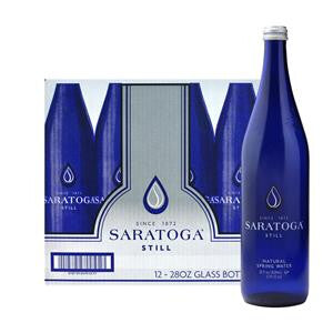 Wholesale Saratoga Water Still Blue Glass- Bulk