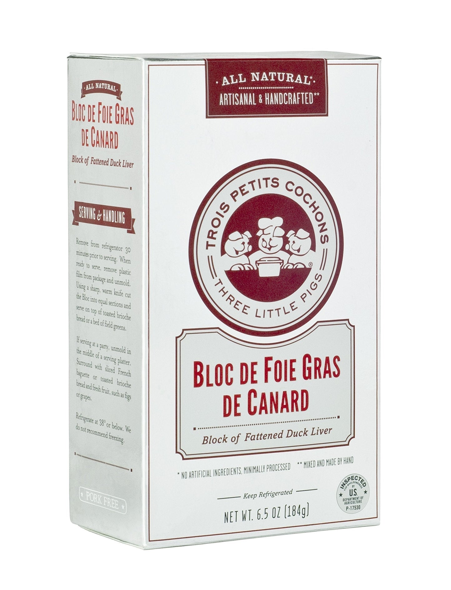 Wholesale Les Trois Mini Foie Gras Bloc- Bulk