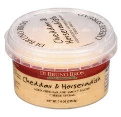 Wholesale Di Bruno Cheddar & Horseradish Spread All Natural 7.6 Oz- Bulk