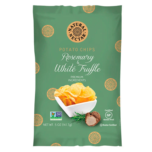 Wholesale Natural Nectar Rosemary/White Truffle Potato Chips 5 oz- Bulk