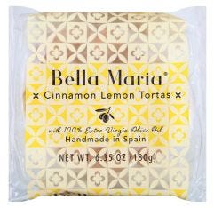 Wholesale Bella Maria - José Andrés Selection Lemon Cinnamon Tortas 6.3 Oz- Bulk