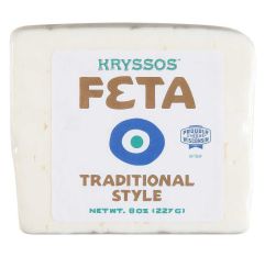Wholesale Kryssos Traditional Style Feta Cuts 8 Oz- Bulk