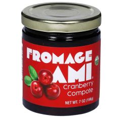 Wholesale Hampton Cheese Cranberry Compote 7 Oz- Bulk