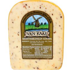 Wholesale Van Kaas Mediterranean Herbs Gouda Wedge 7 Oz- Bulk
