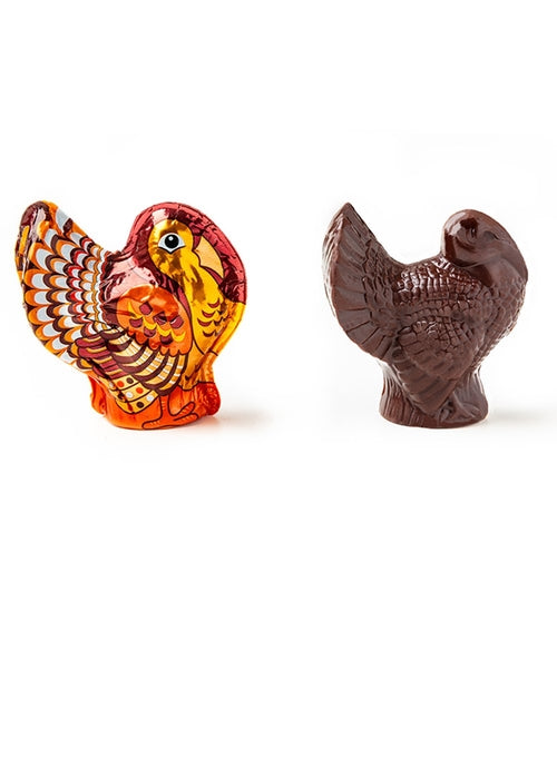 Wholesale Madelaine Chocolate 1 Oz. Dark Chocolate Semi-Solid Turkey (2½")- Bulk
