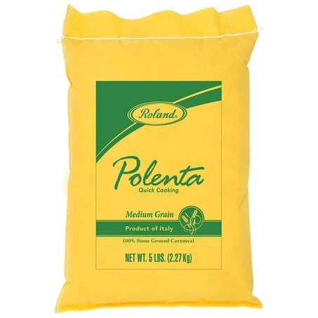 Wholesale Roland Case Medium Grain Polenta Cornmeal- Bulk