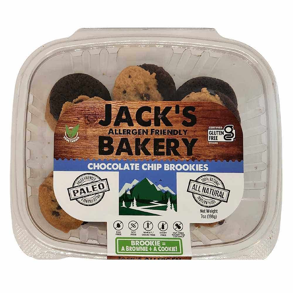 Wholesale Jack’s Allergen Friendly Bakery Chocolate Chip Brookie 7 Oz- Bulk