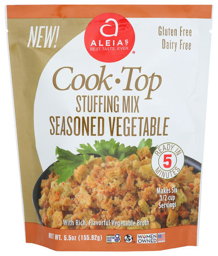 Wholesale Aleias Stuffing Vegetable Seasoning Mix 5.5 oz Bag- Bulk