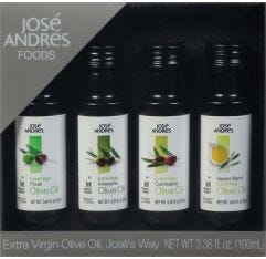 Wholesale José Andrés Mini Extra Virgin Olive Oil Tasting Sampler 3.36 Oz- Bulk
