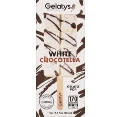Wholesale Gelatys White Chocotella Gelato Pop 2.9 Oz- Bulk