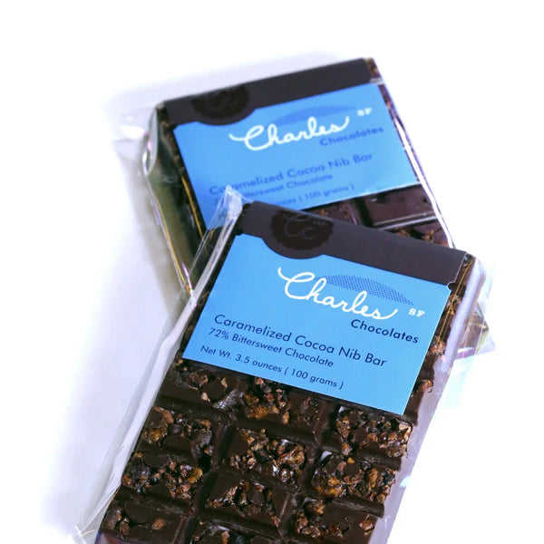 Wholesale Cc Caramelized Cocoa Nib Bar- Bulk