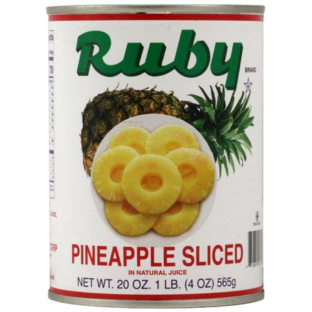 Wholesale Ruby Case Sliced Pineapple- Bulk