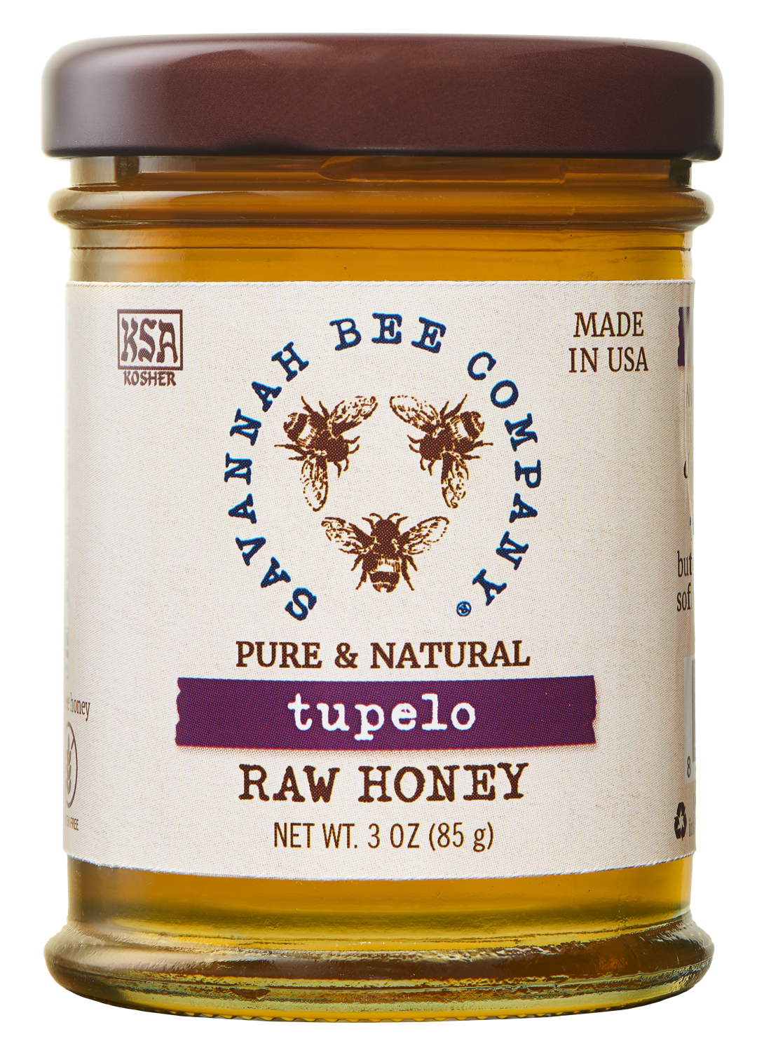 Wholesale Savannah Bee Tupelo Honey 3Oz- Bulk