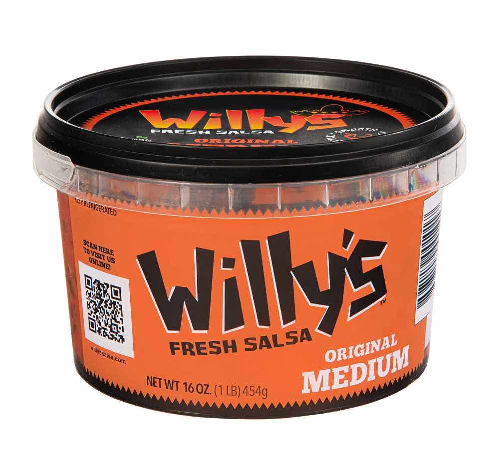 Wholesale Willy's Fresh Salsa Original Medium Salsa 16 Oz- Bulk