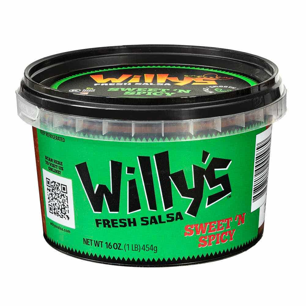 Wholesale Willy's Fresh Salsa Sweet 'N Spicy Salsa 16 Oz- Bulk
