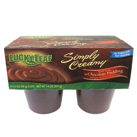 Wholesale Lucky Leaf Case Chocolate Pudding- Bulk
