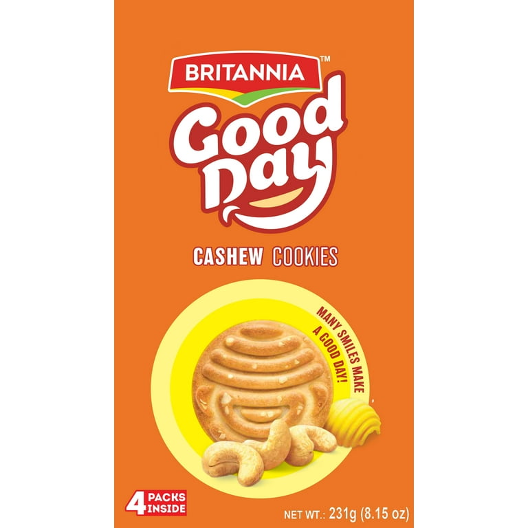 Wholesale Britannia Good Day Cashew 8.1 oz- Bulk