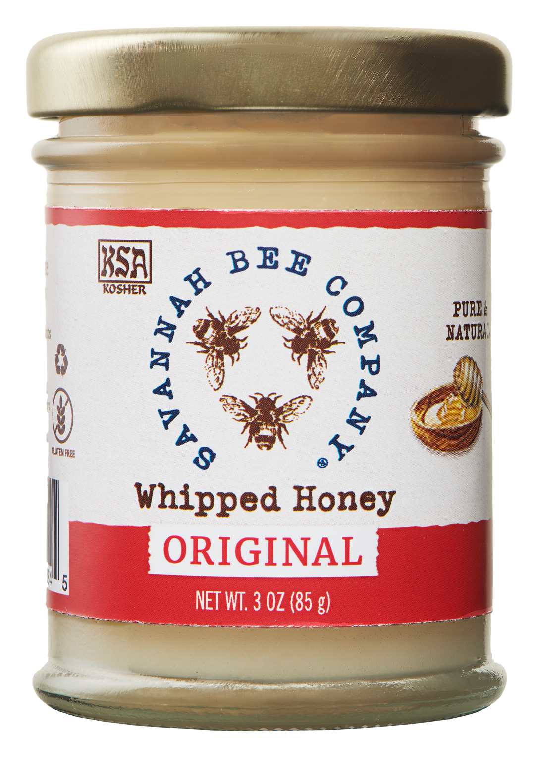 Wholesale Savannah Bee Whipped Original Honey- Bulk
