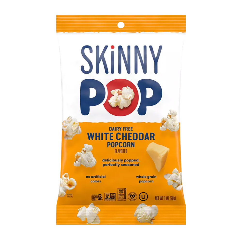 Wholesale Skinnypop White Cheddar Popcorn 1 Oz Bag- Bulk