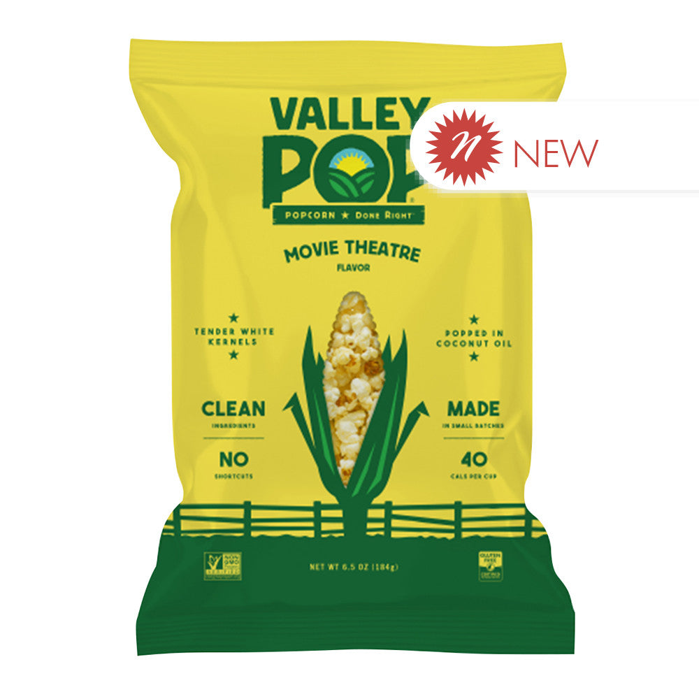 Wholesale Valley Pop - Movie Theater Popcorn - 6.5Oz - Pk6- Bulk
