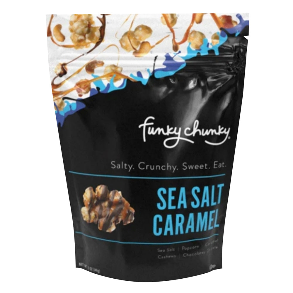 Wholesale Funky Chunky - Sea Salt Caramel Popcorn - 5Oz - Pk6- Bulk