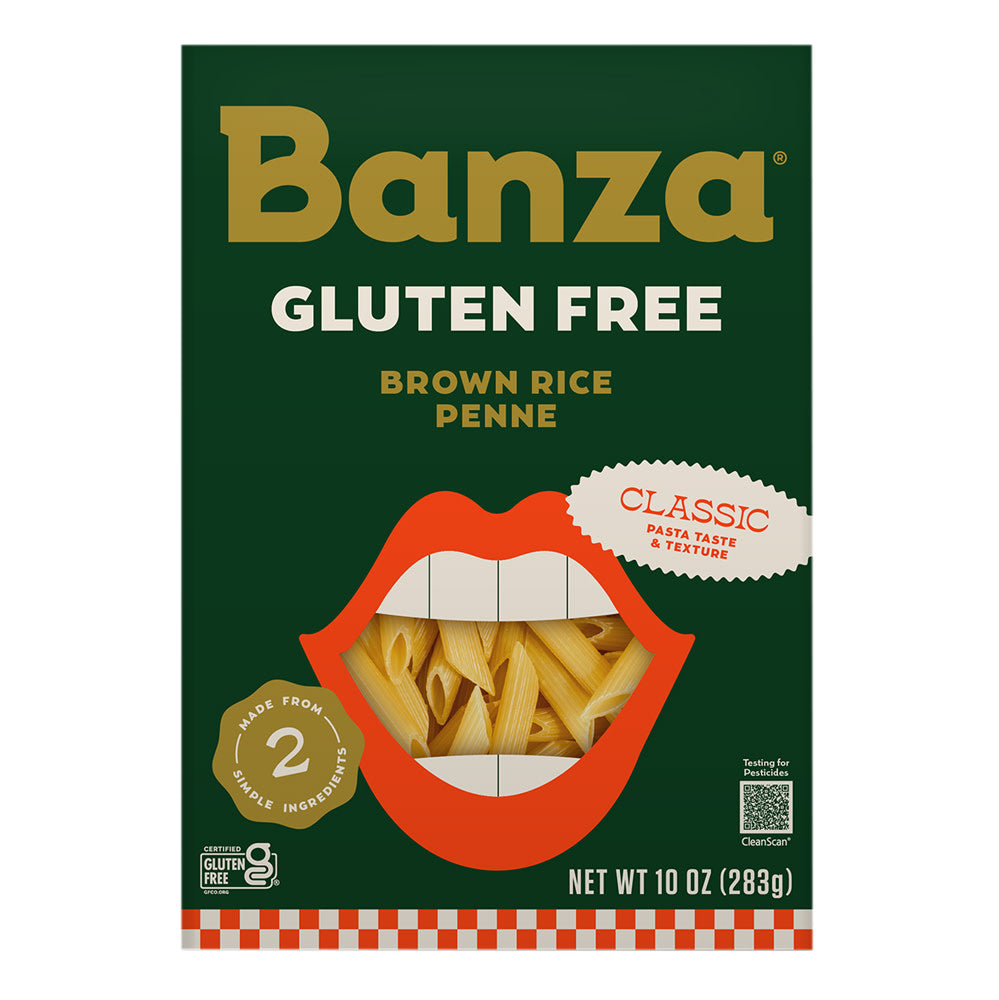 Wholesale Banza Gluten Free Brown Rice Penne 10 Oz Box- Bulk