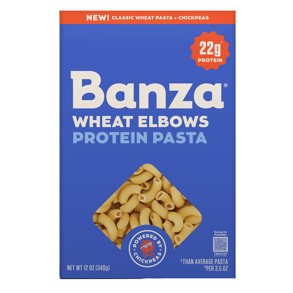 Wholesale Banza - Protein Wheat Elbows - 12Oz - Pk12- Bulk