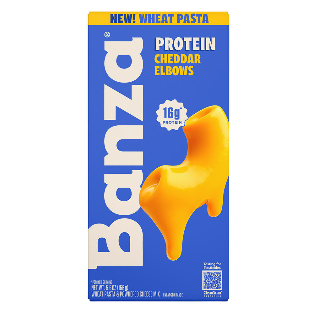 Wholesale Banza - Protein Wheat Mac Elbows Cheddar - 5.5Oz - Pk12- Bulk