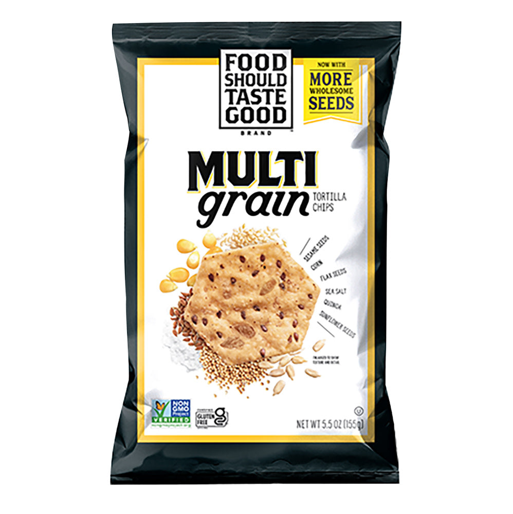 Fstg Multigrain Tortilla Chips 5.5 Oz Bag