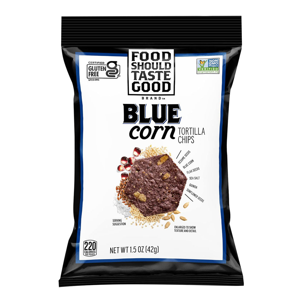 Wholesale Fstg Blue Corn Tortilla Chips 1.5 Oz Bag- Bulk