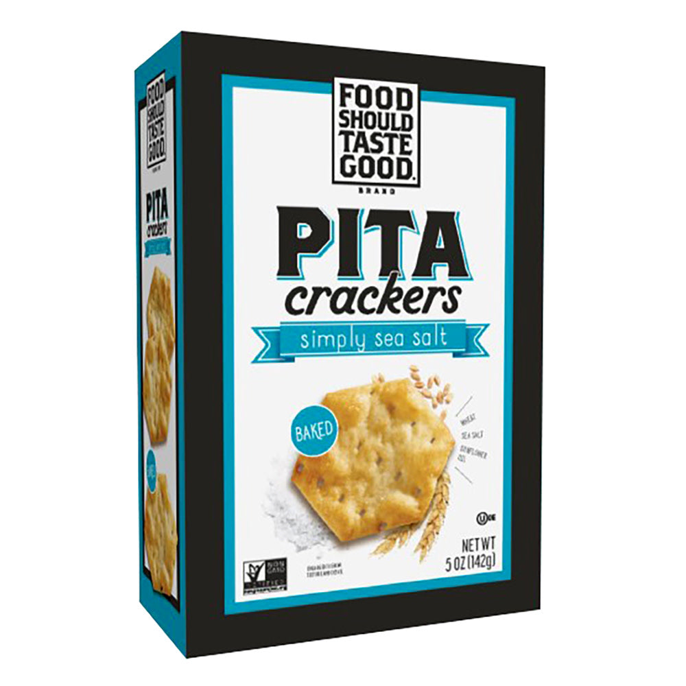 Wholesale Fstg Sea Salt Pita Crackers 5 Oz Box- Bulk