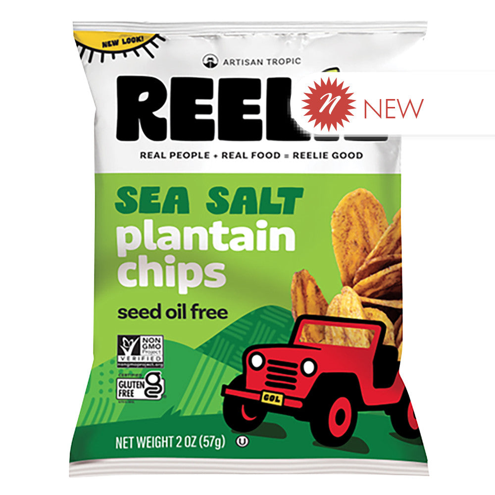 Wholesale Artisan Tropic - Plantain Chips Seasalt - 2Oz- Bulk