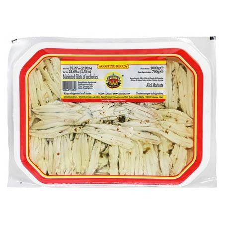 Wholesale Recca Case Anchovies Marinated White- Bulk