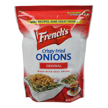Wholesale French's Dried Onion Rings 24oz- Bulk