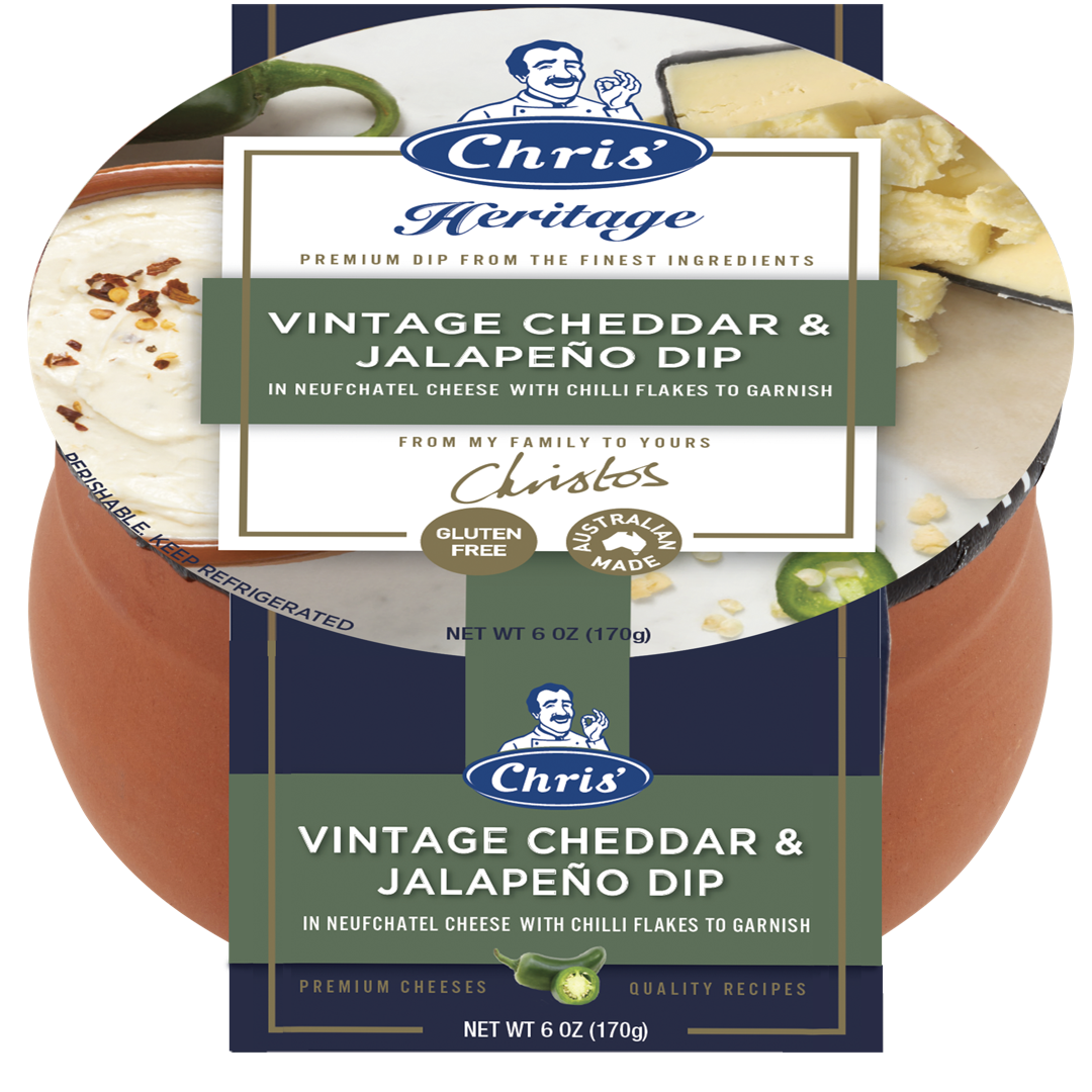 Wholesale Heritage Vintage Cheddar Jalapeno- Bulk