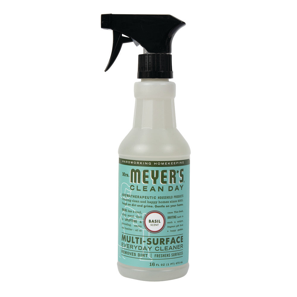 Wholesale Mrs. Meyer'S Basil Multi Surface Everyday Cleaner 16 Oz Spray- Bulk