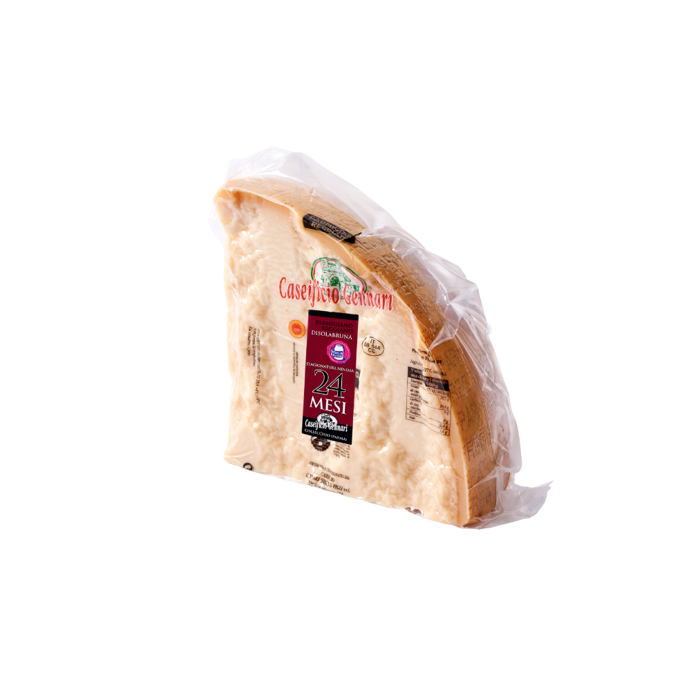 Wholesale Gennari Case Parmigiano Reggiano 24 Month Wedges- Bulk