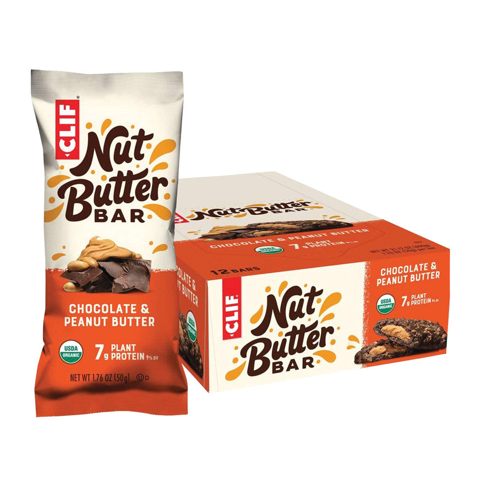 Wholesale Clif Bar Nut Butter Filled Chocolate Peanut Butter 1.76 Oz- Bulk