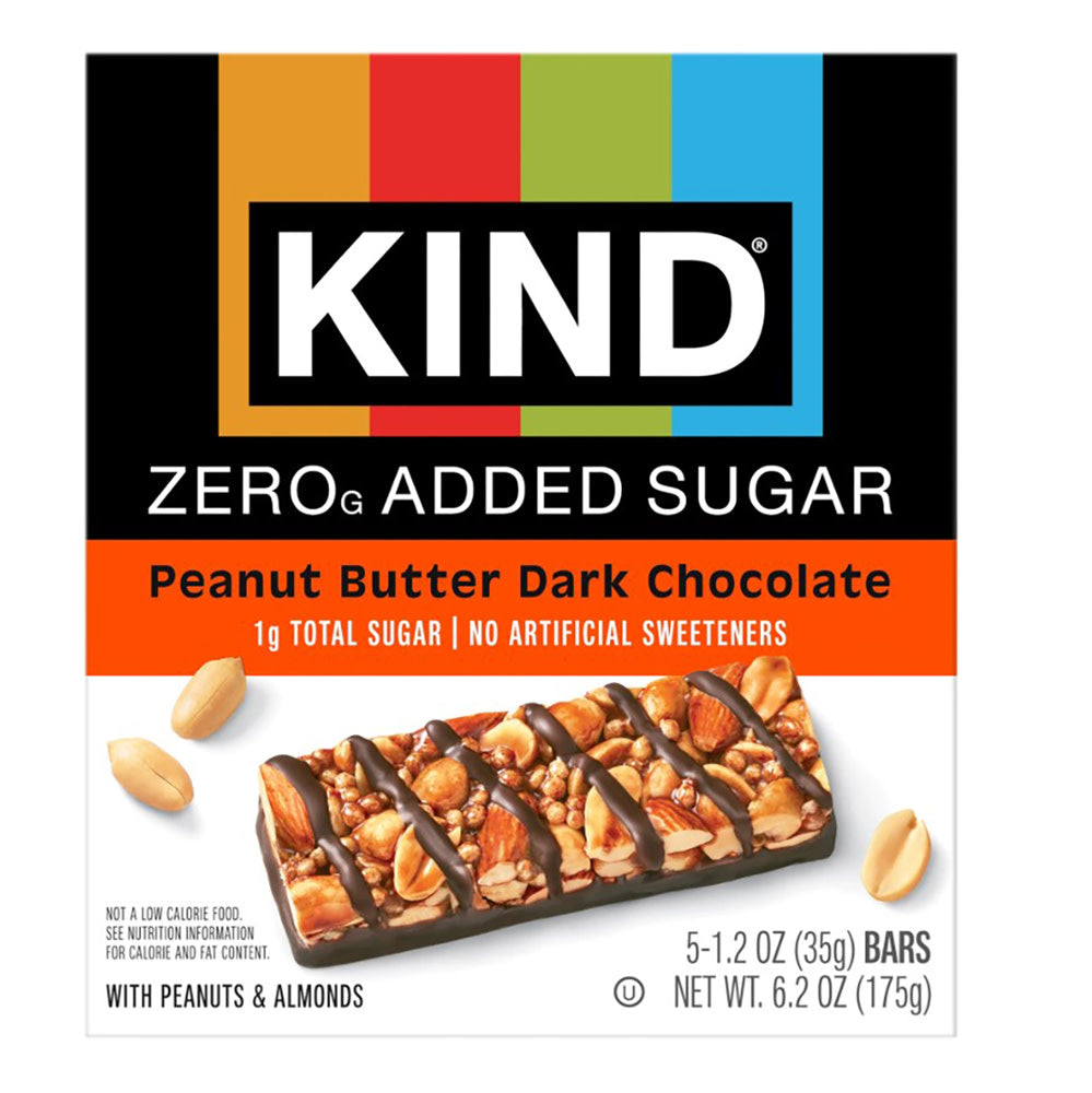 Wholesale Kind Peanut Butter Dark Chocolate 5 Count 6.2 Oz Box- Bulk