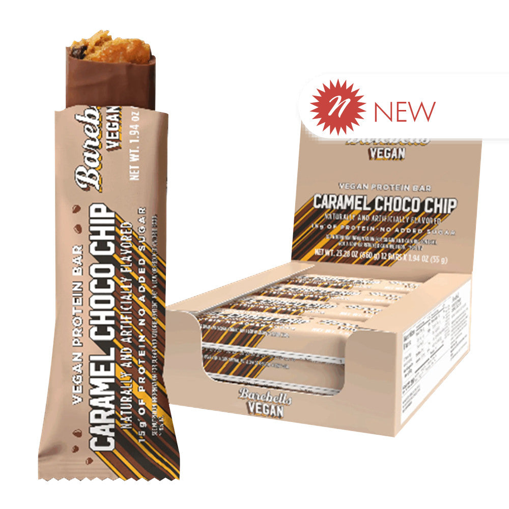 Wholesale Barebells - Vegan Caramel Chocolate Cb - 1.94Oz- Bulk