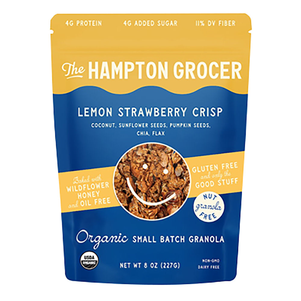 Wholesale The Hampton Grocer - Org Lemon Strwb Crisp - 8Oz- Bulk