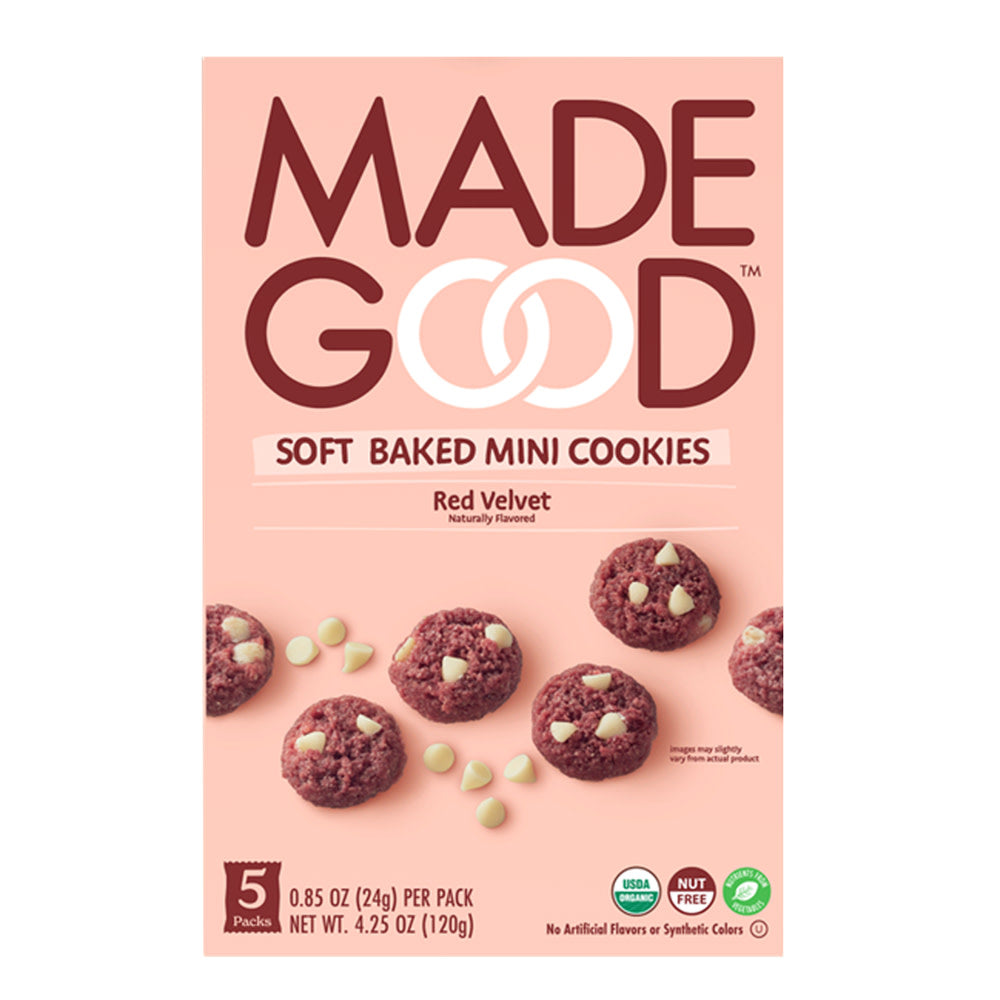 Wholesale Madegood - Soft Bake Cookie Red Velvt(5Ct) - 4.25Oz- Bulk
