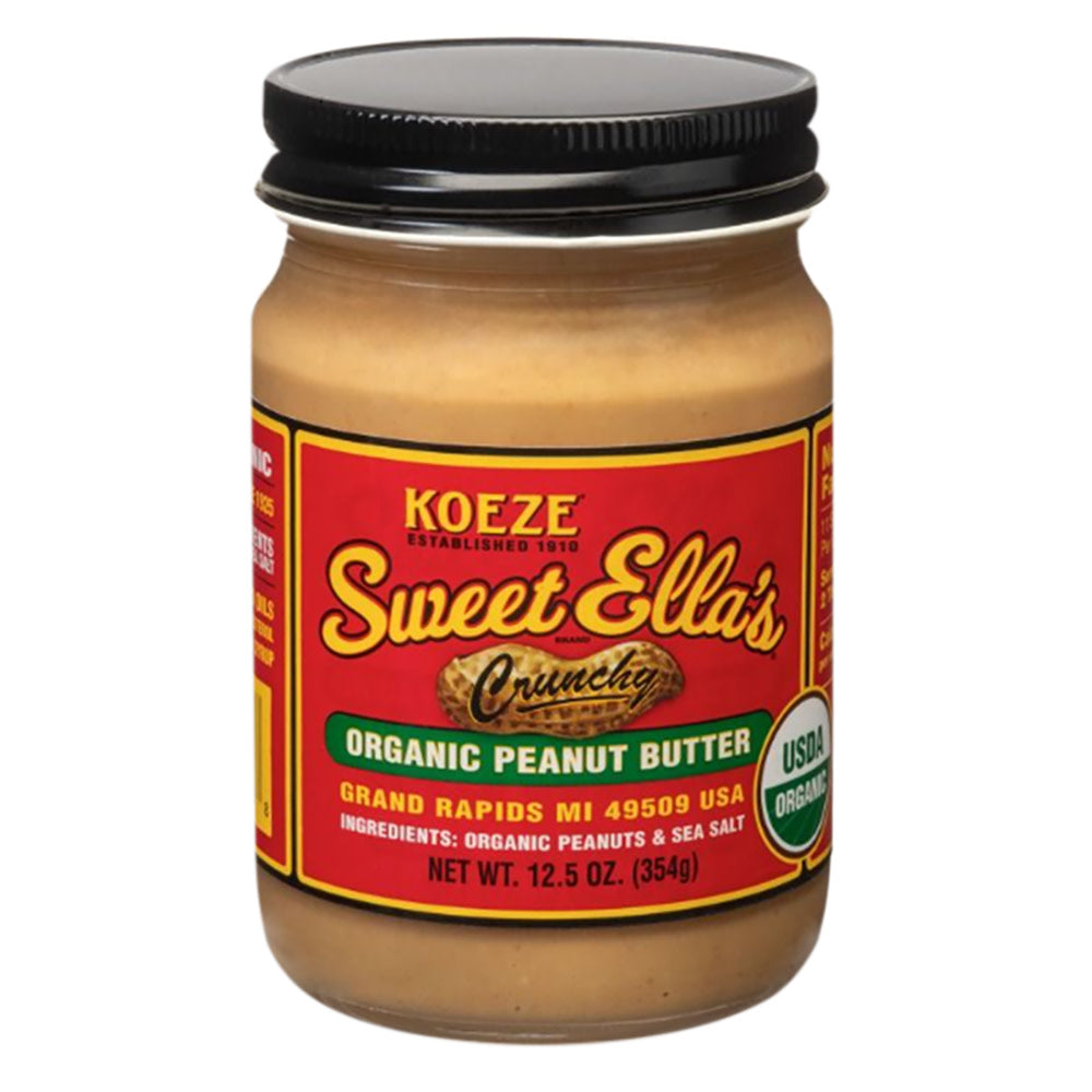 Wholesale Sweet Ella'S - Organic Crun Peanut Butter - 12.5Oz- Bulk