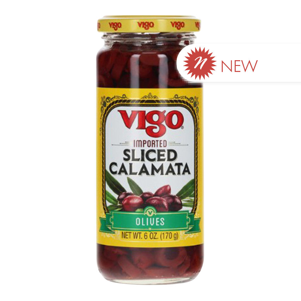Wholesale Vigo Sliced Calamata Olive 6Oz- Bulk